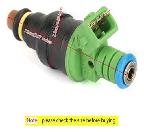 Yp1. 8 Inyectores Para Gm Lt1 Ls1 Ls6 Dohc 0280150558