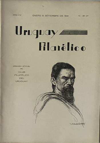 Uruguay Filatélico Nº 35 - 37 1941, Revista Del Cfu, Rba