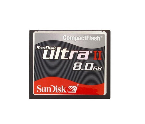 Memoria Compact Flash Card 8gb Sandisk Sony Panasonic Fact A