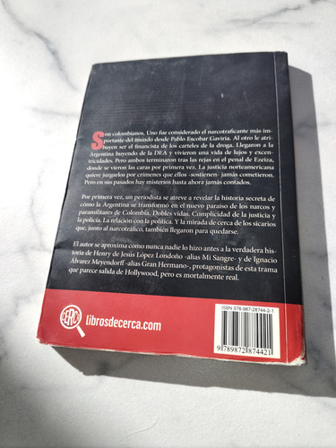 Libro Mi Sangre. Autor Mauro Federico (Usado)