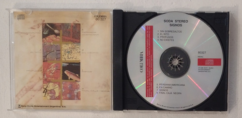 Soda Stereo Signos - 2° Edicion Master Original. (Usado)