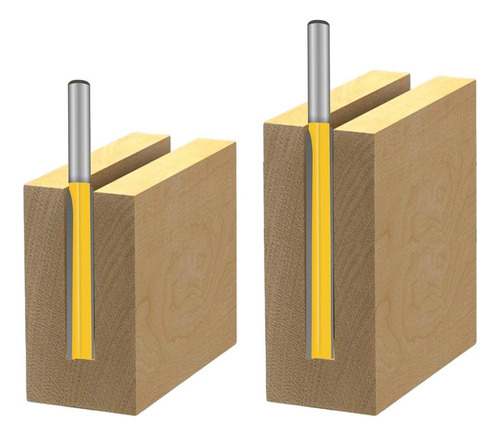 Bits De Roteador Reto Extra Longo 76.2mm