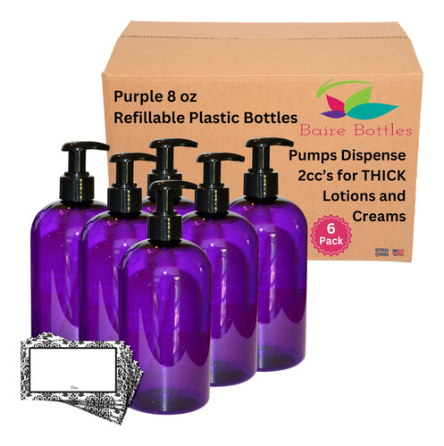 Baire Bottles Dispensador De Botellas De Plastico Recargable