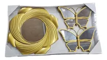 Comprar Espejos Varios, Decoracion Para El Hogar, Pack De Espejos Dorado