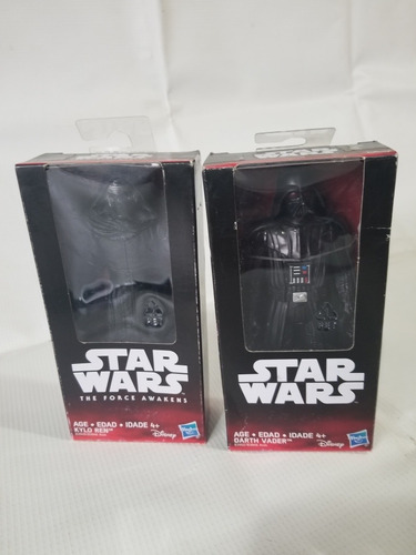 Dos  Figuras  Star Wars  Kylo Ren Y Darth Vader Nuevas