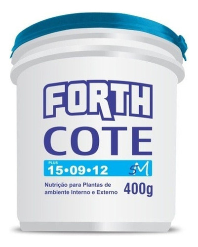 Fertilizante Forth Cote 15-09-12 100% Osmocote 5 Meses 400g