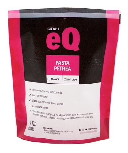 Pasta Pétrea Natural Eq 1 Kg