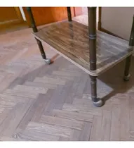 Comprar Mesa Tv U Otros Usos 70 X 38 Cm.madera Y Formica Con Ruedas