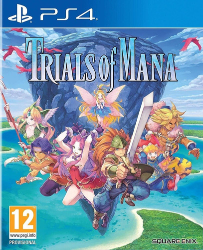 Trials Of Mana Remake 2020 Juego Ps4 Físico Original Sellado