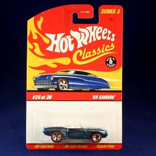 Ruedas Calientes '69 Camaro (blue) 2006 Hot Wheels Rb6yl