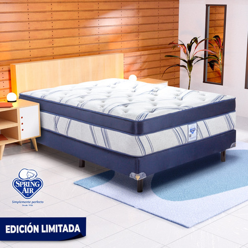 Colchón King Size Ortopédico Más Box Spring Air Blend Sp