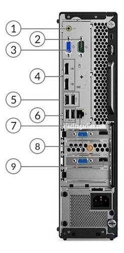 Cpu Lenovo Thinkcentre M720s Desktop, Core I7-8700 1tb 16gb (Reacondicionado)