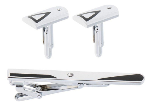 Ba Juego De Gemelos Con Clip Compatible Con Corbata