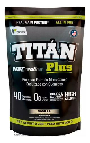 Proteina Titan Plus 2 Lb - Unidad a $89000