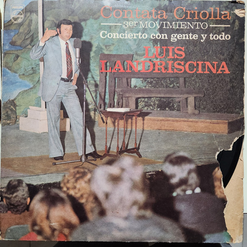 Vinilo Luis Landriscina Contata Criolla 3 Movimiento F5