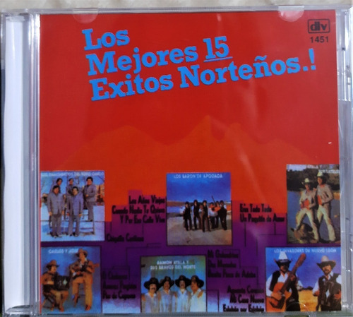 Cd 15 Exitos Norteños Vol. 1 Varios Artistas (Usado)