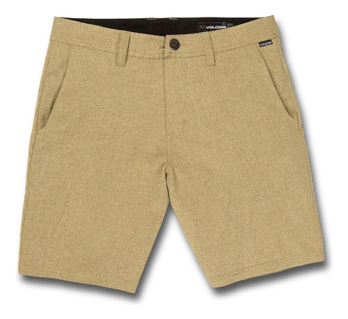 Short - Volcom - Frickin Cross Shred Static 20 - Dark Khaki