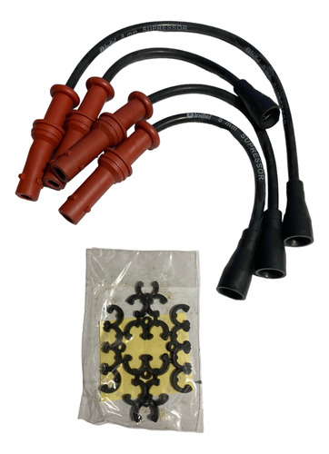 Cables Bujias Fiat/ Uno/ Duna/ Palio 1.3 Modelo 2000/ 283s