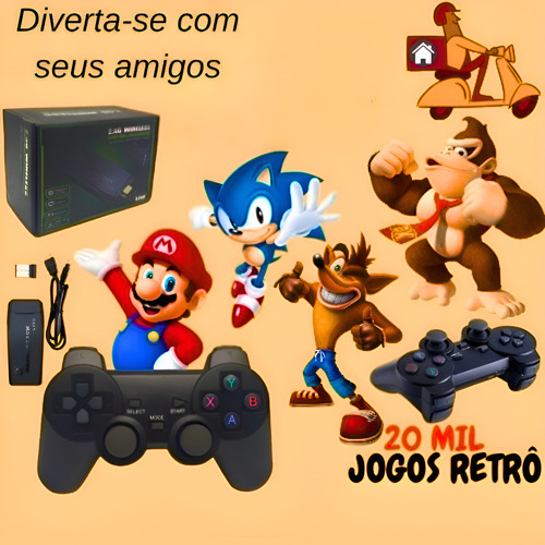 A 20.000 Juegos 64gb 2 Controladores Inalámbricos 4k