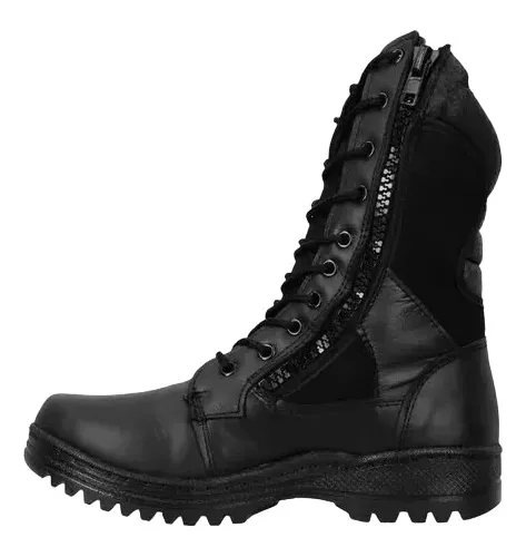 Bota Táctica Mujer Corta Militar Botín Workland 76223 army caqui