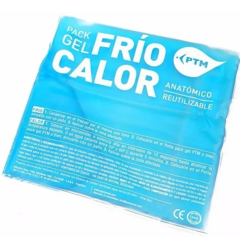 Compresa Pack Gel Frio Calor 13x13 Cm - Local Olivos