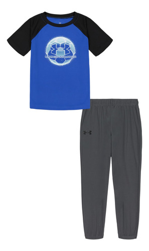 Set De Camiseta De Manga Corta Y Pantalón Jogger Para Niños
