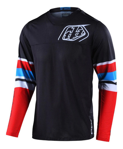 Jersey Troy Lee Desings Mtb Gp Air Warped Red / Black Origin