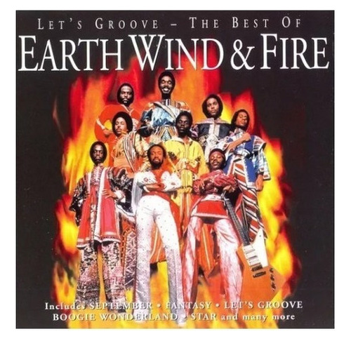 Earth Wind & Fire Lets Groove The Best Of Cd Nuwa