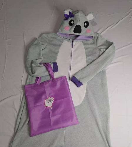 Pijamas Kigurumi Pijama Enteriza Koala Niñas Tela Polar