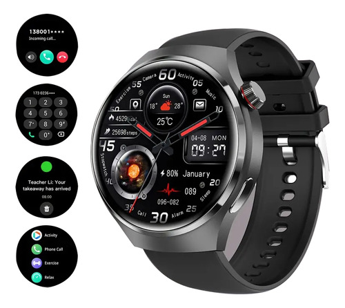 Reloj Inteligente Gt4pro Blood Sugar Bluetooth Call, Imperme