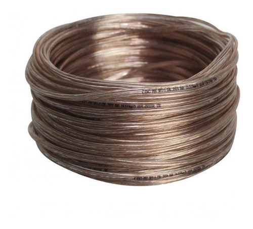 Cable Duplex Audio Cal 22 Transparente 100m 100% Cobre Cdc