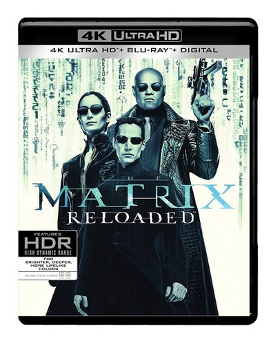 Matrix 2 Recargado Keanu Reeves Pelicula 4k Ultra Hd 