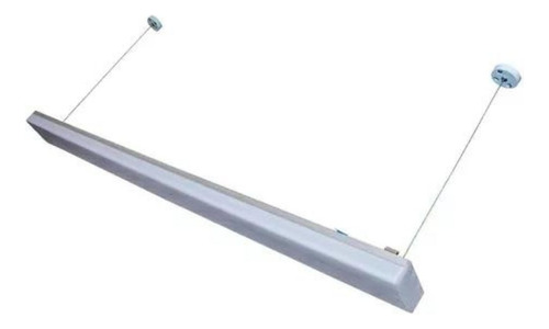 Lampara Colgante Led Lineal Aluminio 54w Minimalista 118 Cm