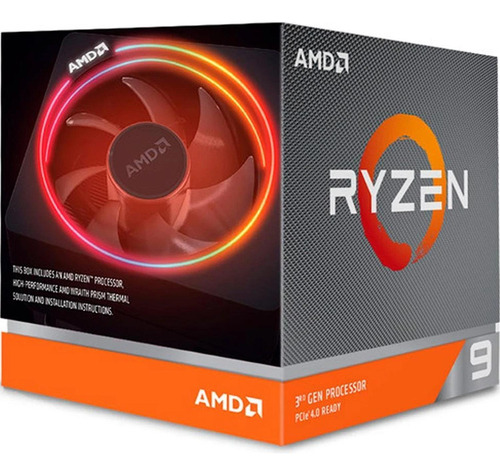 Procesador Amd Ryzen 9 3900x 12 Cores Zen 2 Socket Am4 Turbo 4.6ghz 64mb Cache Nuevo