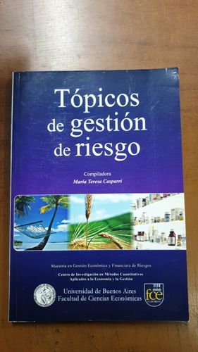 Topicos De Gestion De Riesgo-m.t. Casparri-libreria Merlin