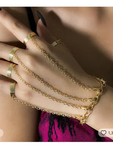 Brazalete con anillo hotsell