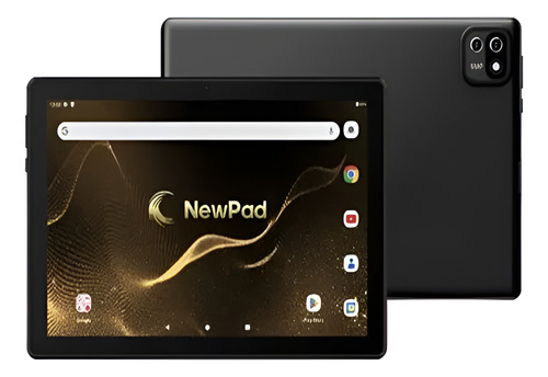 Tablet 10 Newpad 4gb 64gb Android 13 Con Funda Color Negro