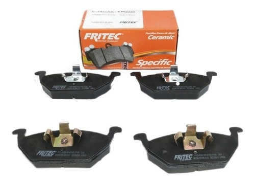 Balatas Delanteras Virtus 2.0 S/sensor Vw Fritec