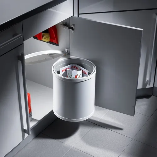 Bote De Basura Para Gabinete Inferior De Cocina Integral Env o
