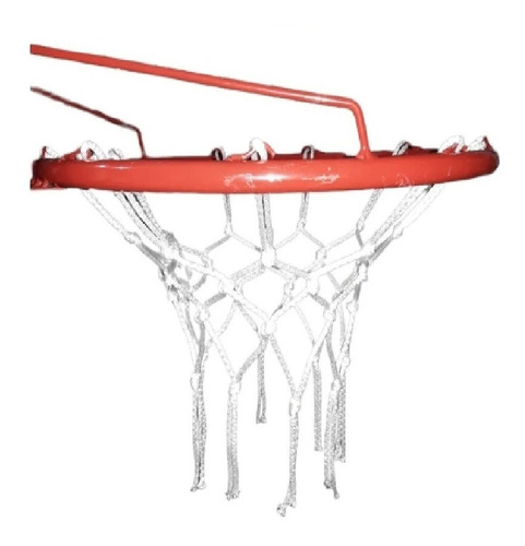 Aro De Basquet De Metal Con Red Grande 45cm Diámetro 