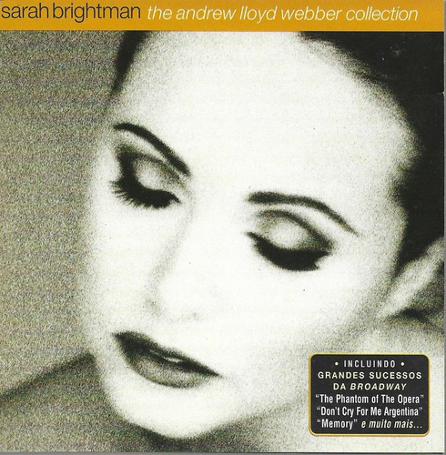 Cd - Sarah Brightman - The Andrew Lloyd Webber Collection