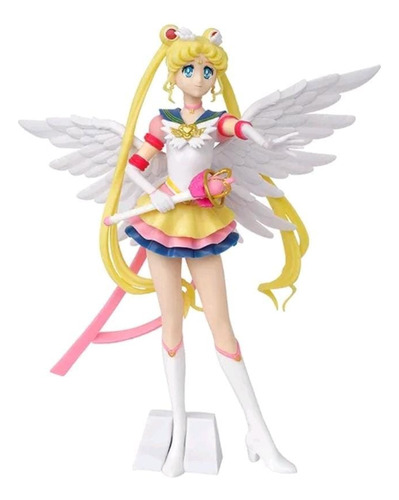 Figura Sailor Moon Alas Con Baculo