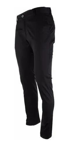 Pantalon de vestir chupin negro hombre sale
