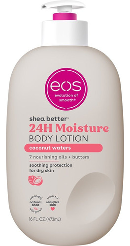 Eos Loción Corporal Eos Shea Better Vanilla Cashmere 473ml Coconut Waters