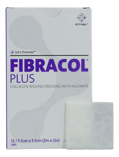 Fibracol Plus Aposito Para Heridas 2  X 2  12/bx