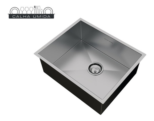 Cuba Inox Quadrada Gourmet Com Válvula 500 X 400