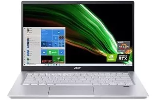 Laptop Acer Swift X Sfx14-41g-r1s6 14'' Ryzen 7 5800u 16gb