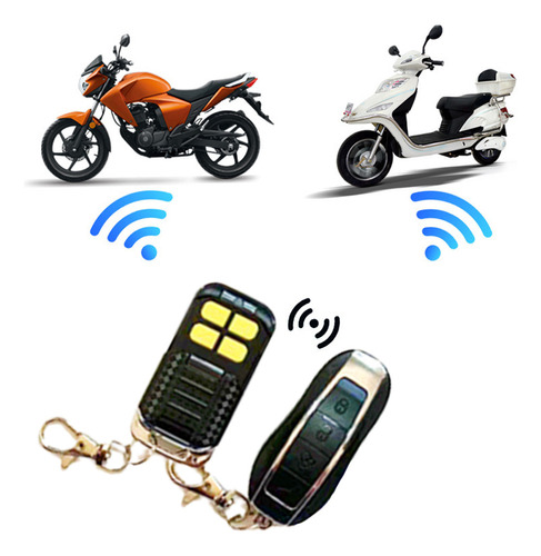 Alarma Control Remoto Moto  Arranque Antirrobo Seguridad