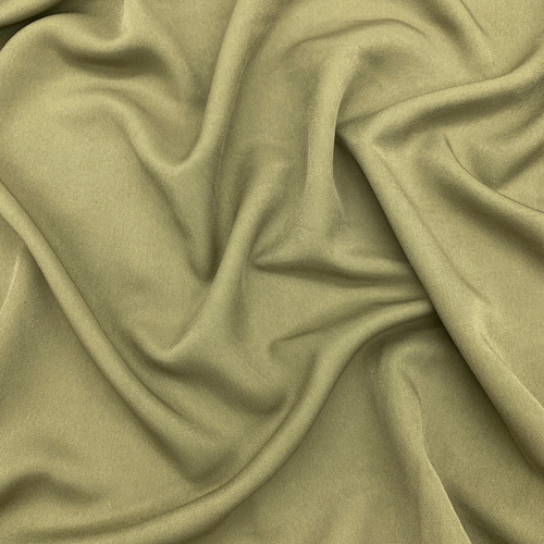 Tela Gabardina Gamuzada 1.5 M De Ancho Excelente Calidad Verde Malva Liso