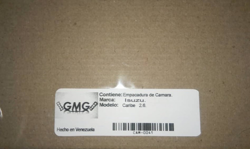 Imagen 3 de 3 de Empacadura Camara Izusu Caribe 442 Motor 2.6 1986 - 1995